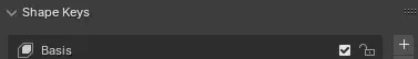 {{0xc00099b9f0 0xc00099b9f0 image.png Click the plus sign and add a shape key - it will be called “Basis” alt text alt text 0xc0009907e0} 0 false}